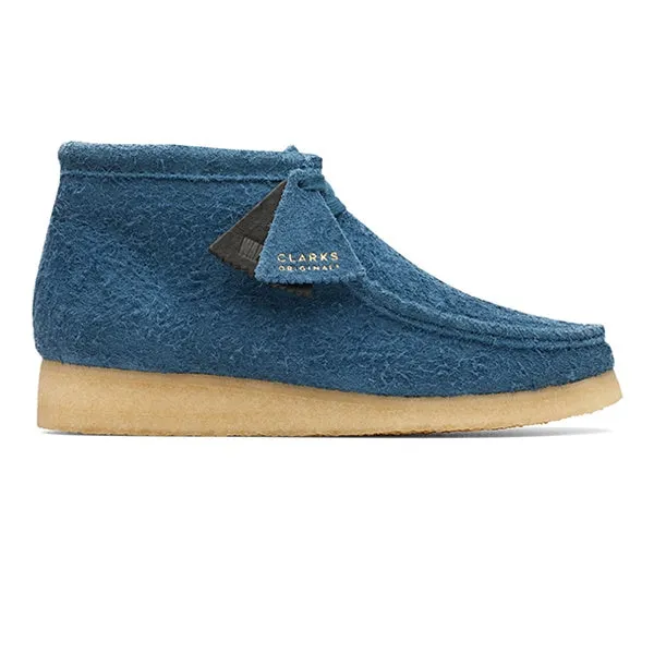 Clarks Wallabee Boot Deep Blue sold by Kong