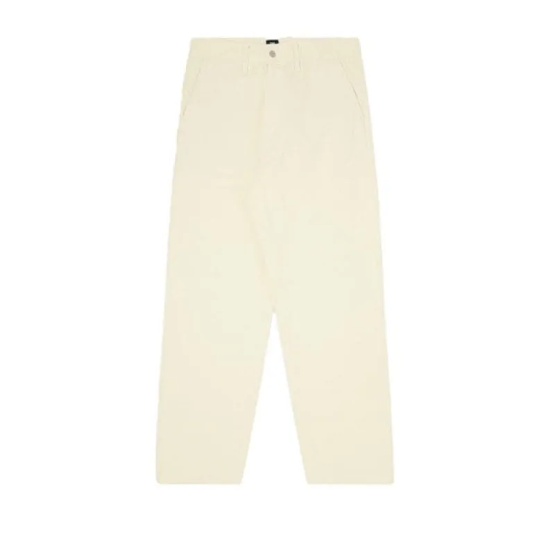 Edwin Jaga Loose Pant PFD Compact Twill Whisper White sold by Kong
