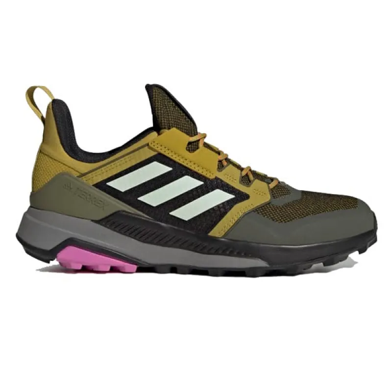 Adidas Originals Terrex Trailmaker Pulse Olive Linen Green Impact Orange sold by Kong