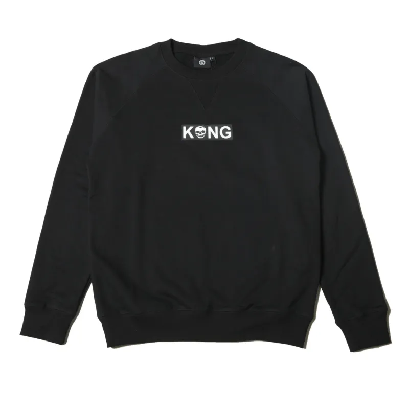 Kong Box Logo Sweatshirt Black made by Kong