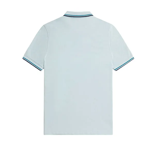 Fred Perry Twin Tipped Shirt Light Ice Blue sold by Kong product image thumbnail 2