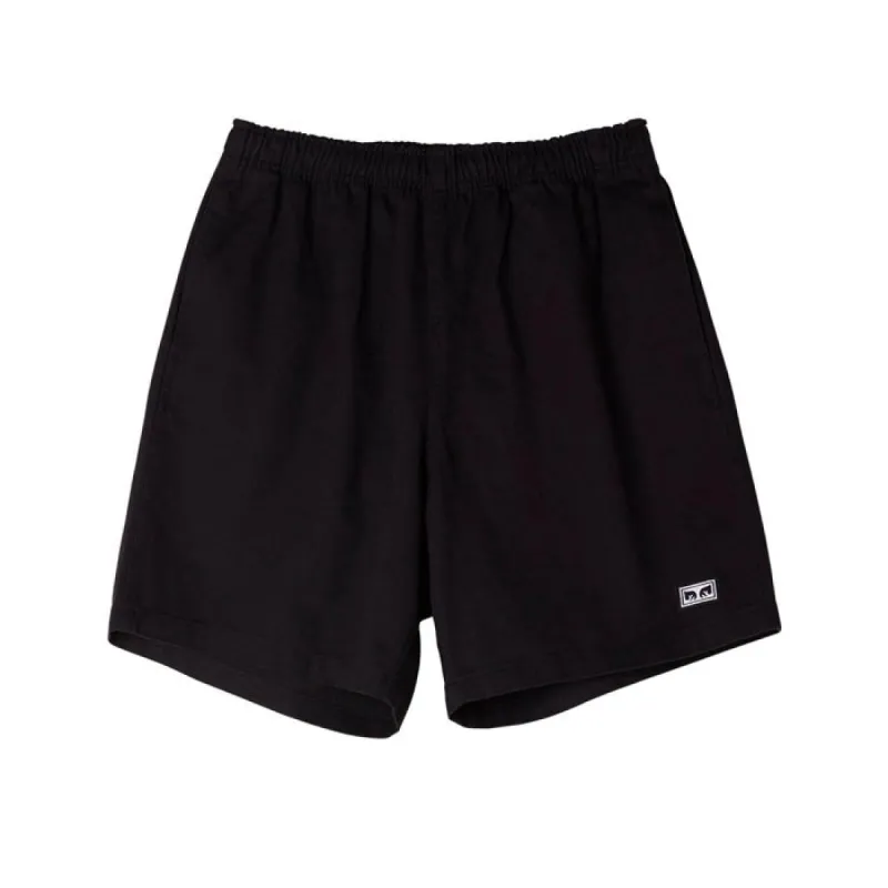 Obey Easy Relaxed Twill Short Black sold by Kong