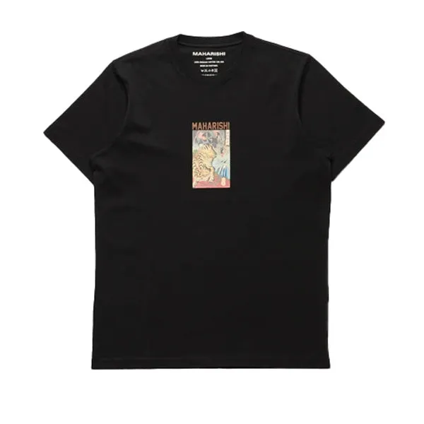 Maharishi Tiger vs Dragon T shirt Black sold by Kong