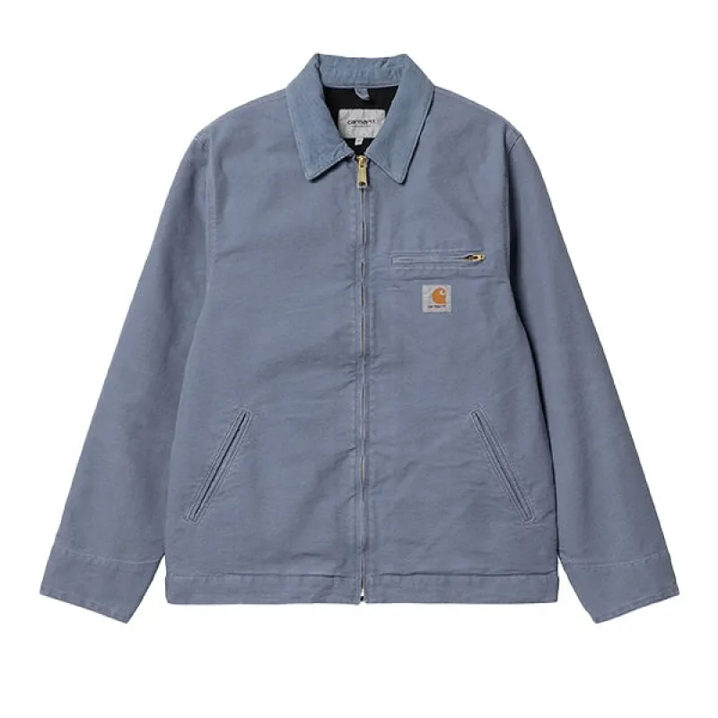 Carhartt WIP Detroit Jacket Bay Blue Aged Canvas sold by Kong