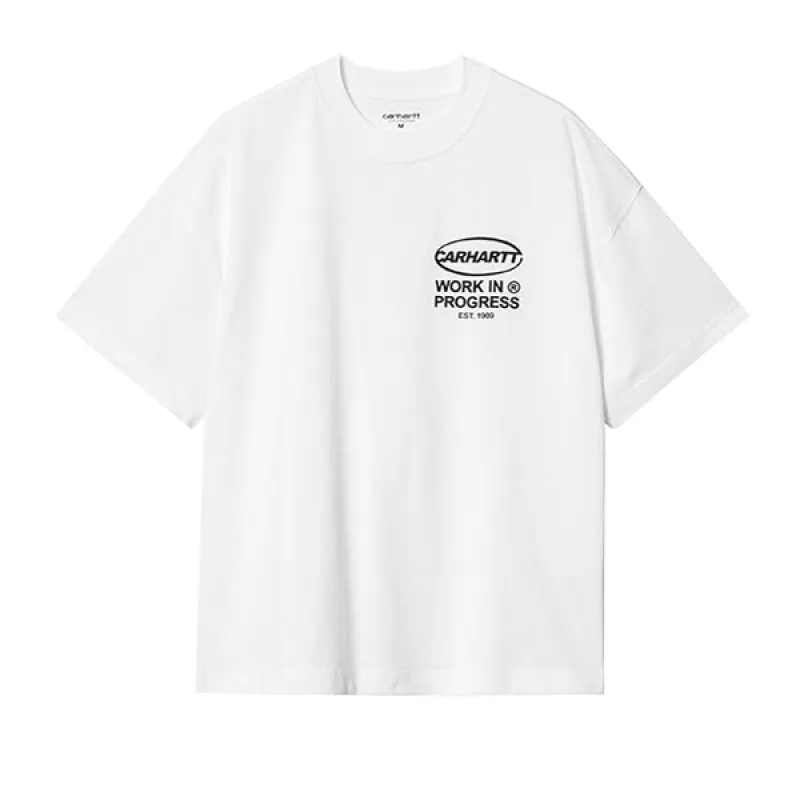 Carhartt WIP SS Body Of Work T Shirt White sold by Kong