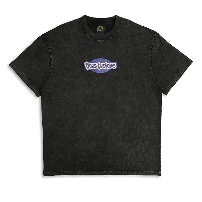 Deus Jam Tee Anthracite sold by Kong