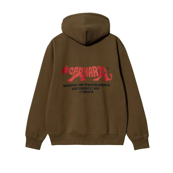 Carhartt WIP Hooded Rocky Script Sweat Lumber sold by Kong product image thumbnail 2