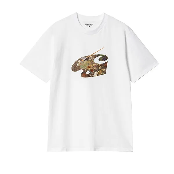 Carhartt WIP SS Palette T shirt White sold by Kong