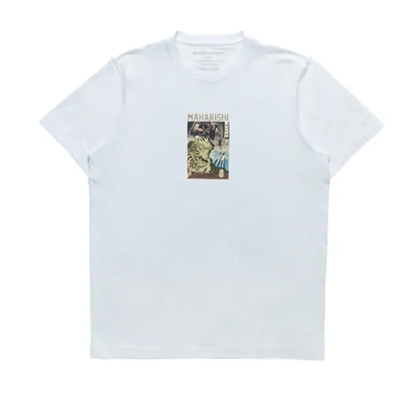 Maharishi Tiger vs Dragon T shirt White sold by Kong