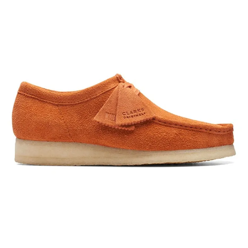 Clarks Wallabee Burnt Orange sold by Kong