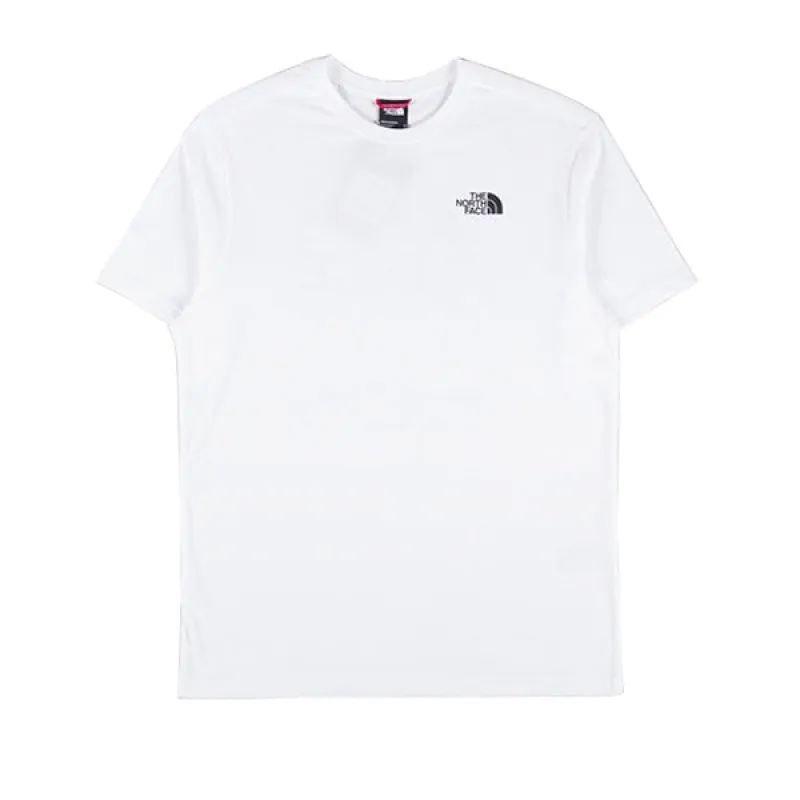 The North Face SS Mount Out T shirt White Black sold by Kong