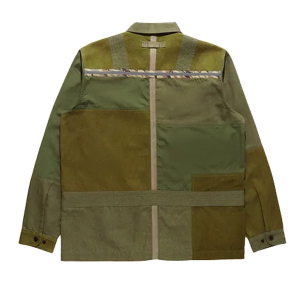 Maharishi Tugihagi Patchwork Tobi Shirt Olive sold by Kong product image thumbnail 2