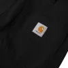 Carhartt WIP Abbott Pant Black Stone Washed sold by Kong
