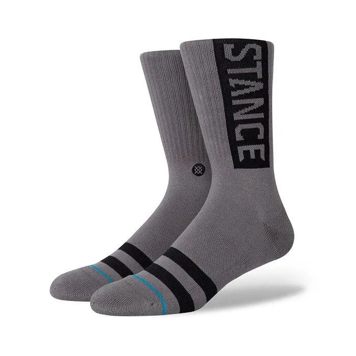 Stance OG Sock Graphite sold by Kong