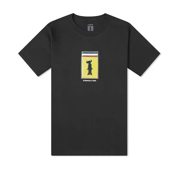 Pleasures Travelling T Shirt Black sold by Kong