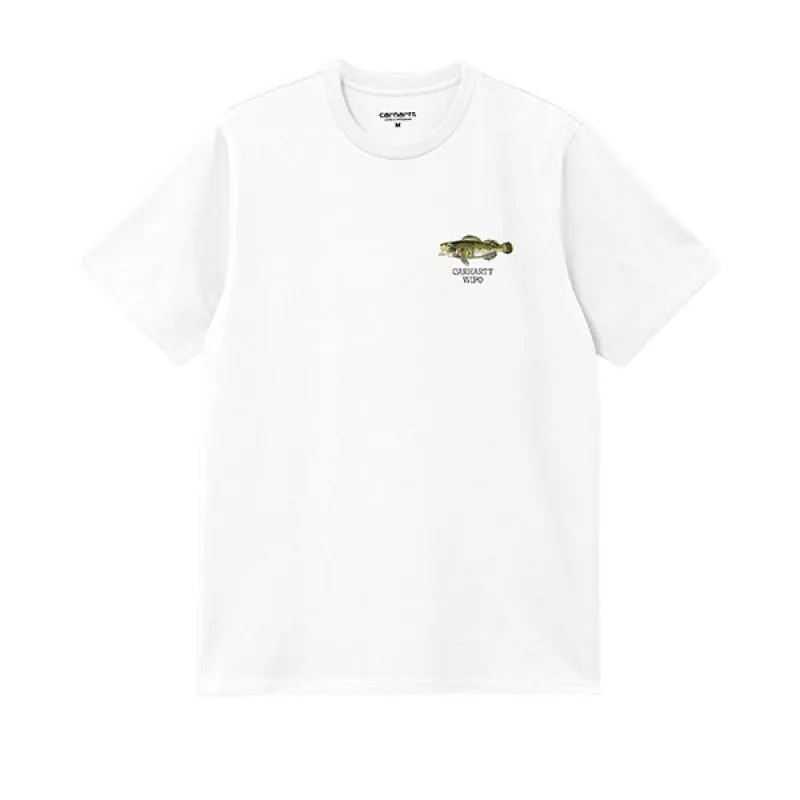 Carhartt WIP SS Fish T shirt White sold by Kong
