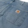 Carhartt WIP Simple Pant Blue Worn Bleached sold by Kong