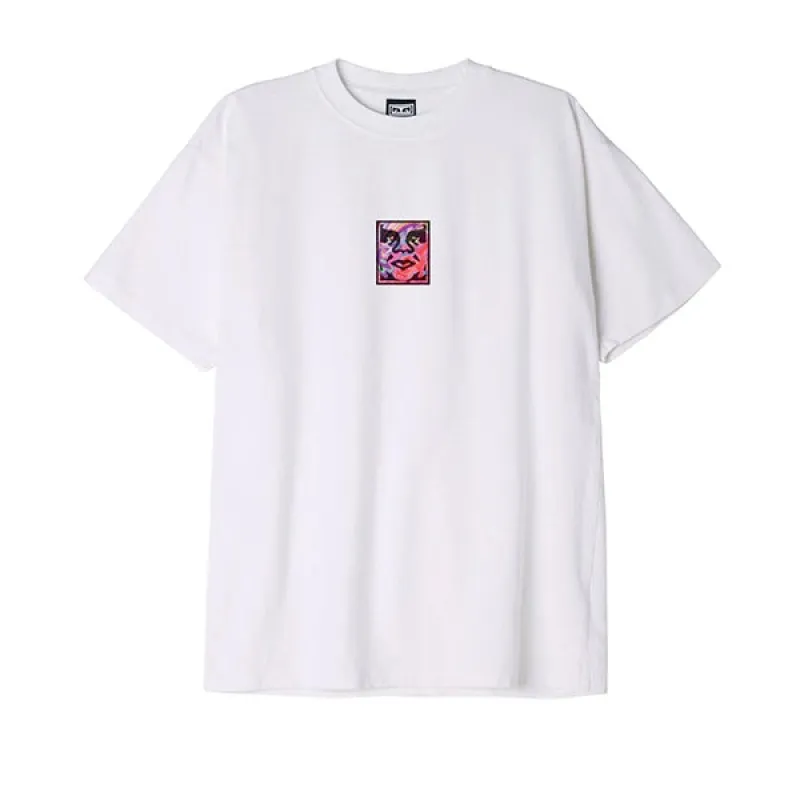 Obey Rainbow Icon T shirt White sold by Kong