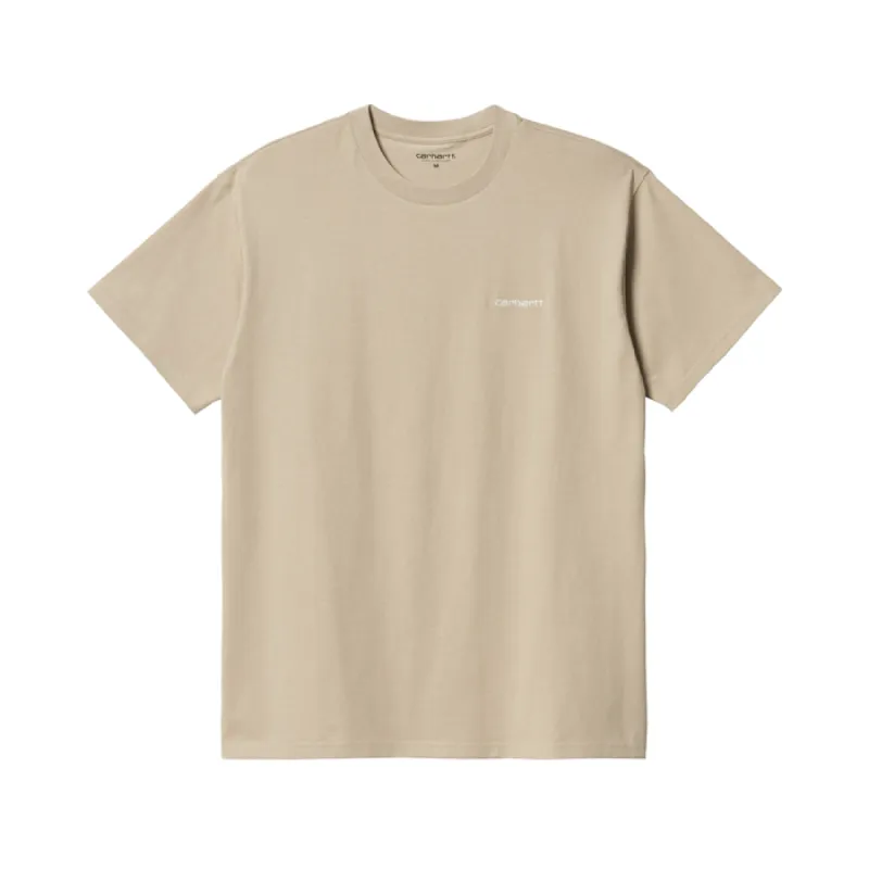 Carhartt WIP S/S Script Embroidery T Shirt Wall Wax sold by Kong