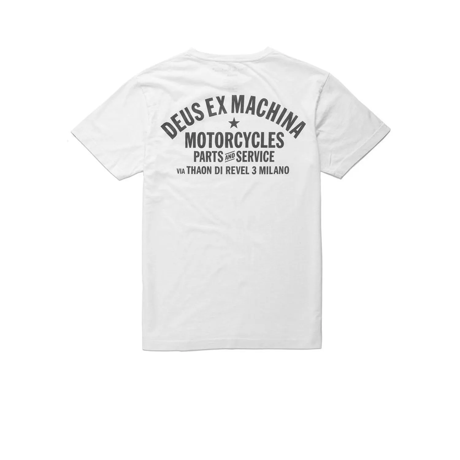 Deus Milano Address Tee White sold by Kong
