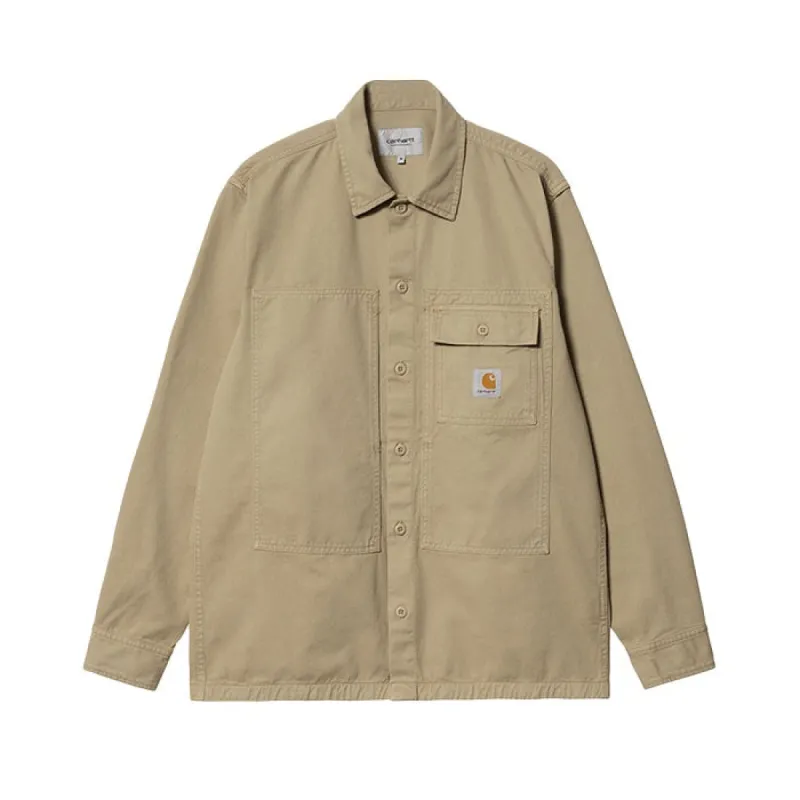Carhartt WIP LS Charter Shirt Ammonite made by Carhartt WIP