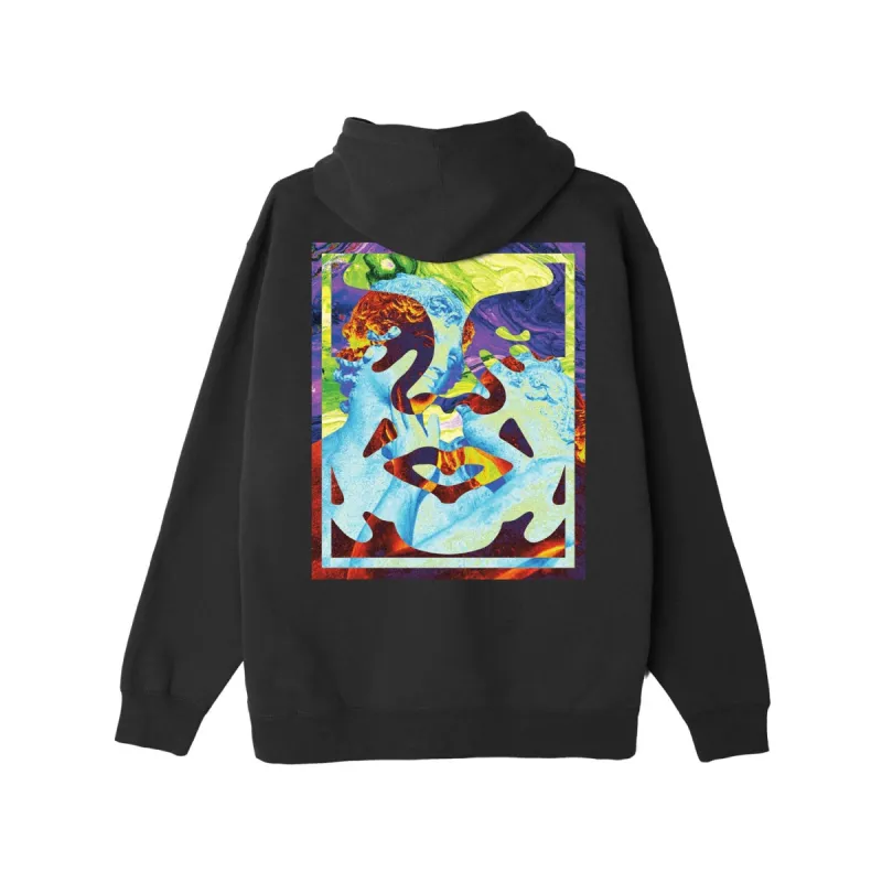 Obey Statue Icon Hoodie Black made by Kong