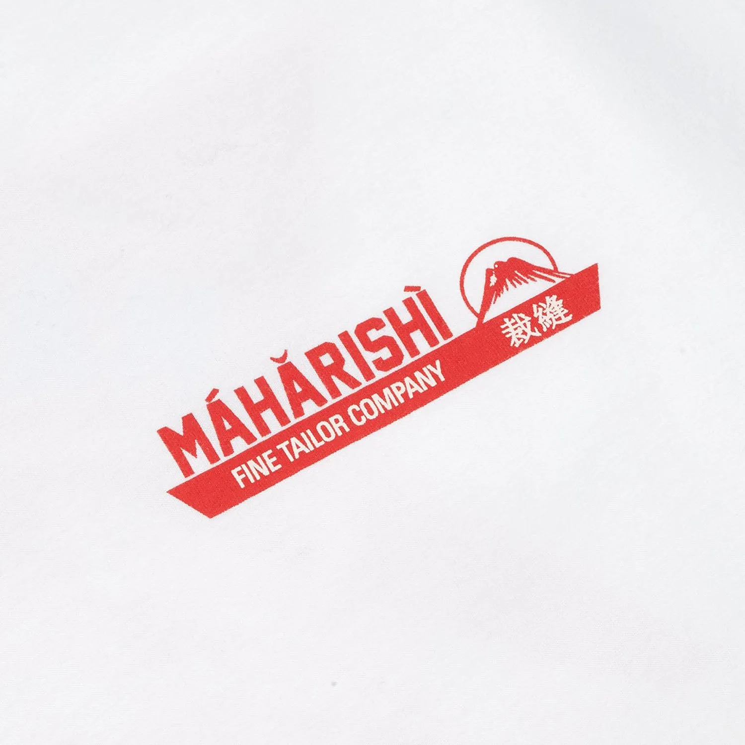 Maharishi Fine Tailor T-Shirt Organic Jersey 190 White sold by Kong product image thumbnail 4