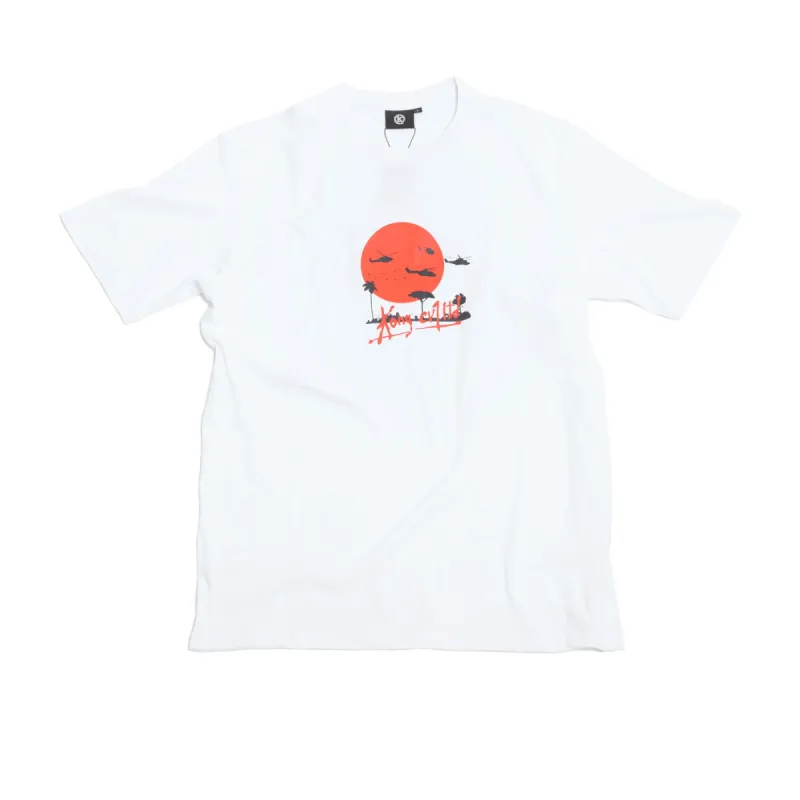 Kong Sunset Tee White sold by Kong