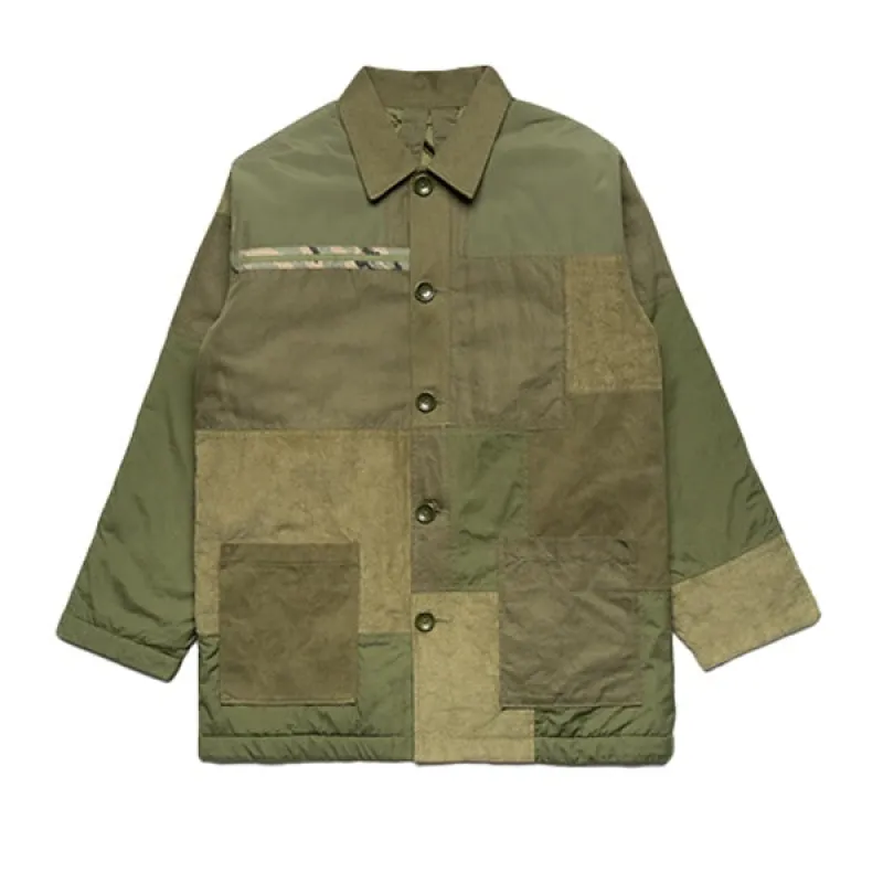 Maharishi Patchwork Donkey Jacket Olive sold by Kong