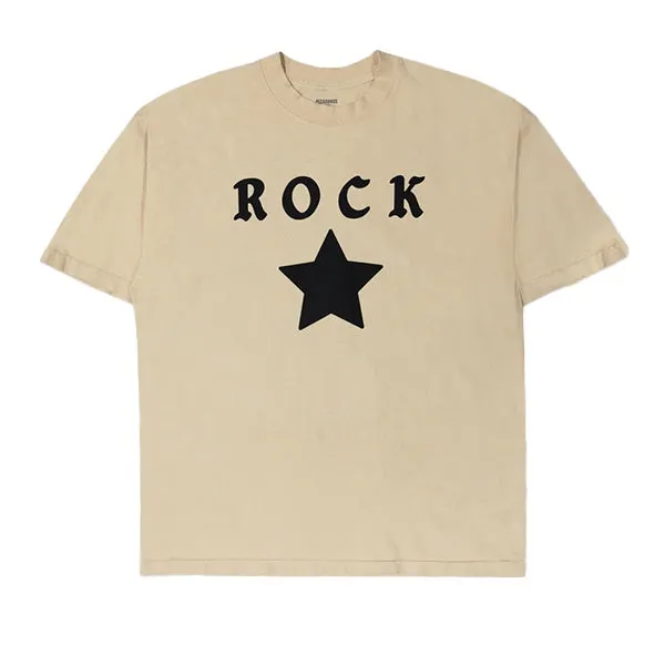 Pleasures Rockstar T Shirt Tan sold by Kong