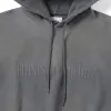 thisisneverthat Faded Embroidery Hoodie Grey sold by Kong
