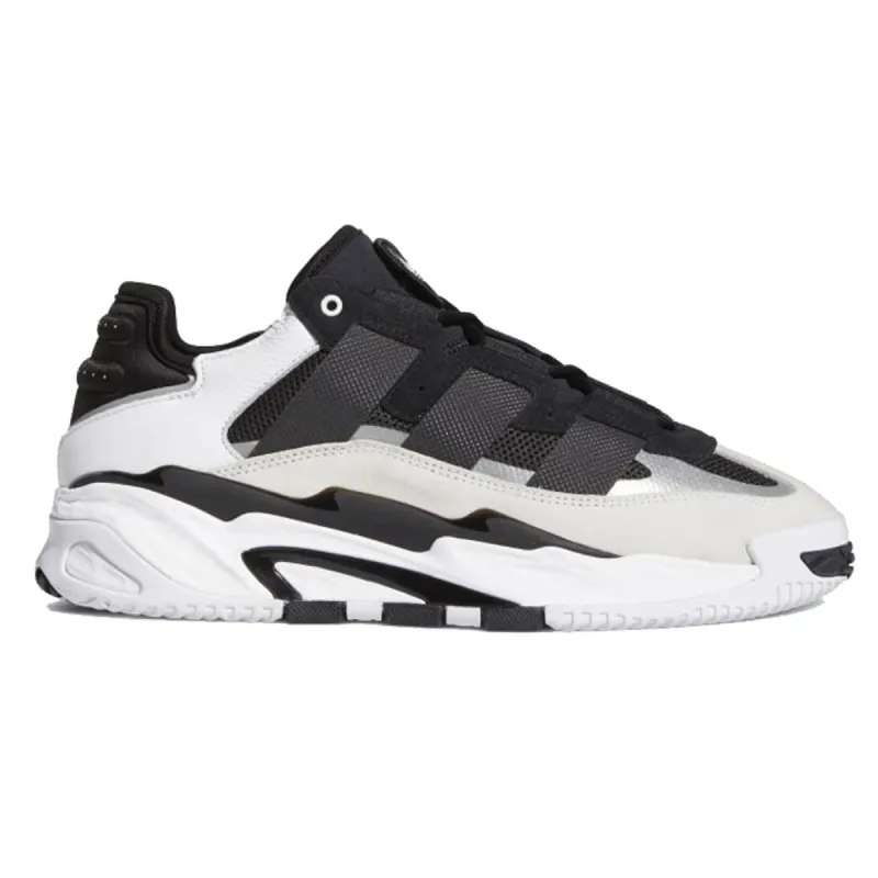 Adidas Niteball Core Black / Cloud White / Silver Metallic sold by Kong