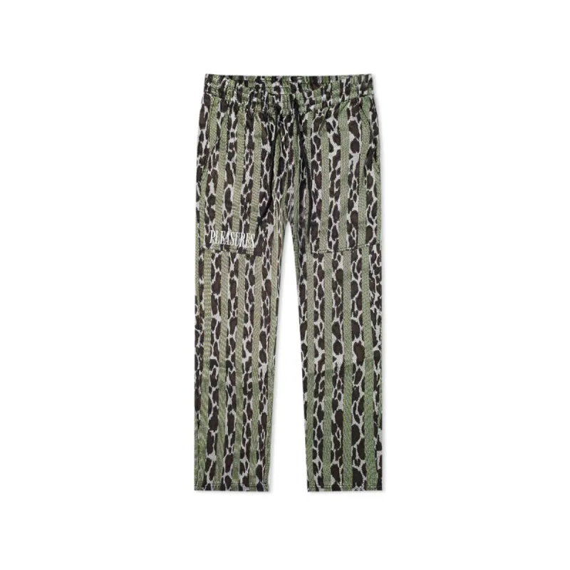 Pleasures Bloom Striped Beach Pant Black sold by Kong