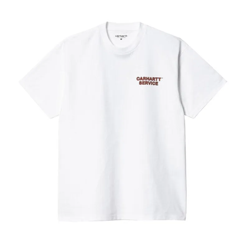 Carhartt WIP SS Car Repair T shirt White sold by Kong
