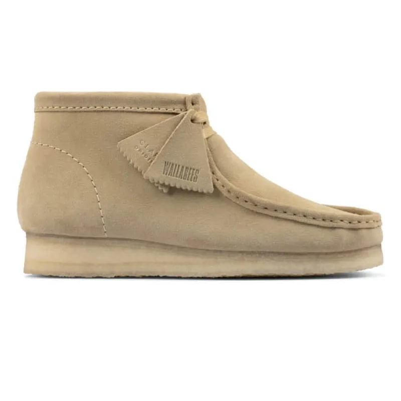 Clarks Wallabee Boot Maple Suede sold by Kong