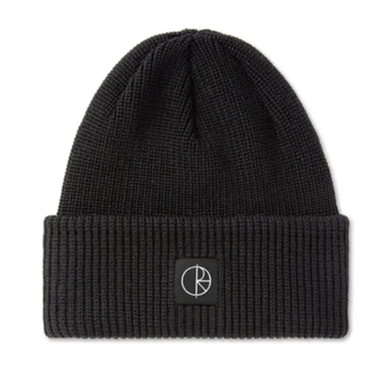 Polar-Merino-Beanie-Black sold by Kong