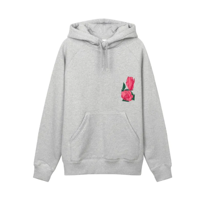 Soulland Rose Hoodie Grey made by Soulland