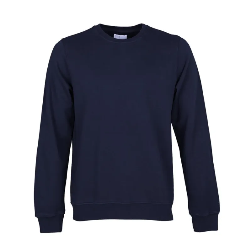 Colorful Standard Classic Organic Crew Navy Blue sold by Kong