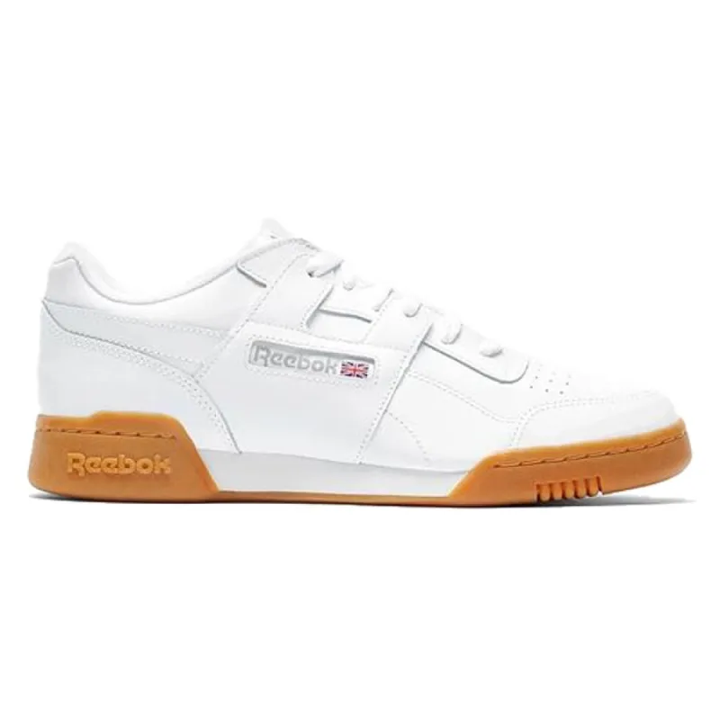 Reebok Workout Plus White/Carbon/Classic Red/Reebok Royal-Gum sold by Kong