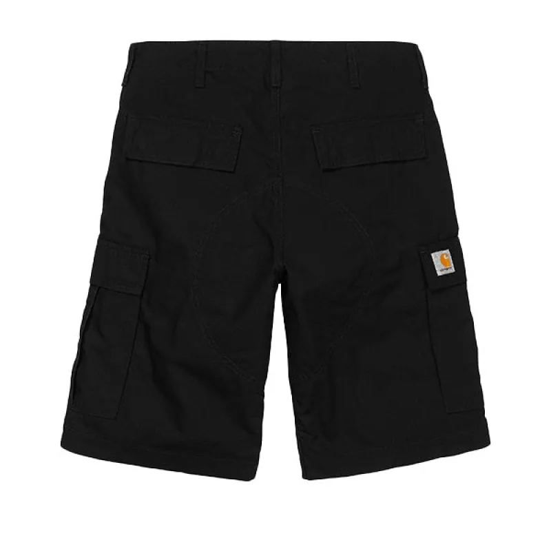 Carhartt WIP Regular Cargo Short Black sold by Kong