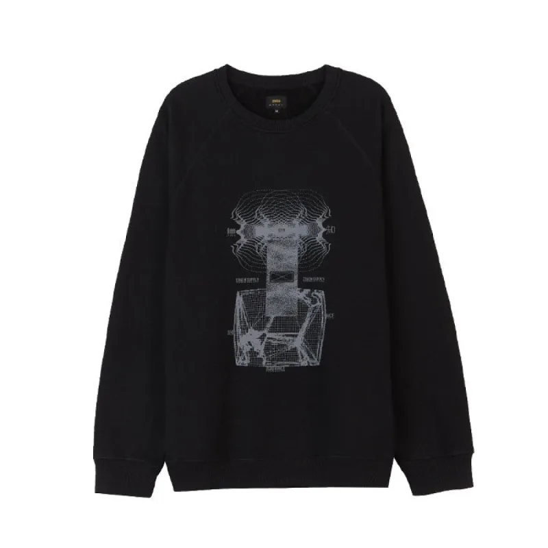Edwin Ignorance Sweat Heavy Felpa Black sold by Kong
