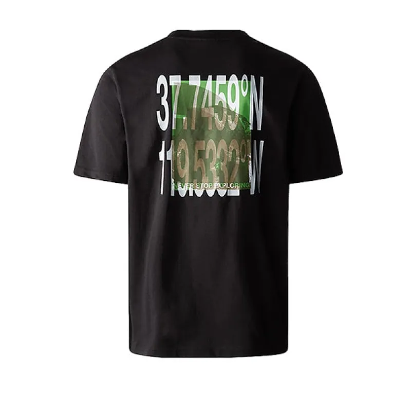 The North Face Boxy Graphic Tee Black sold by Kong
