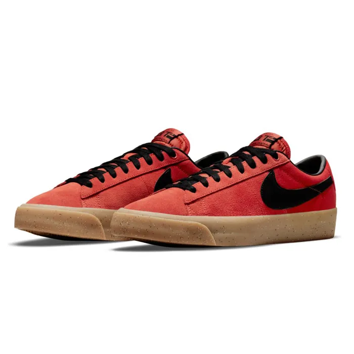 Nike SB Zoom Blazer Low Pro Gt Cinnabar/Black-Cinnabar-Gum Light Brown sold by Kong product image thumbnail 3