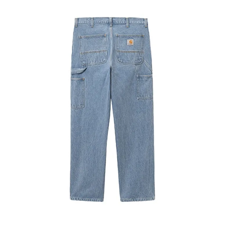 Carhartt WIP Single Knee Pant Blue Stone Washed sold by Kong