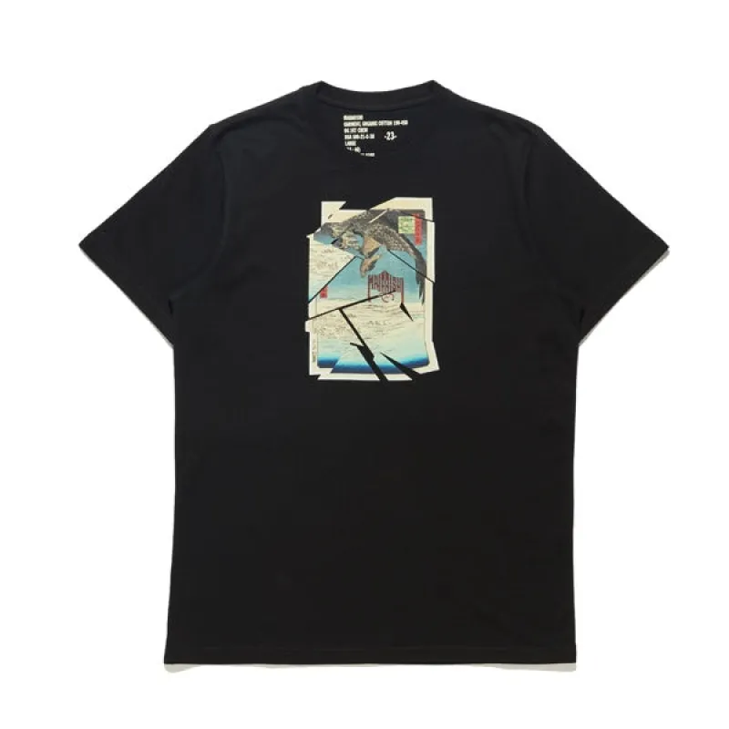 Maharishi Cubist Eagle Tshirt Black sold by Kong
