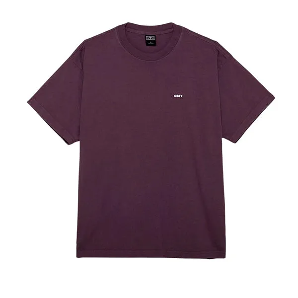 Obey Bold Icon Heavyweight T Shirt Plum sold by Kong product image thumbnail 2