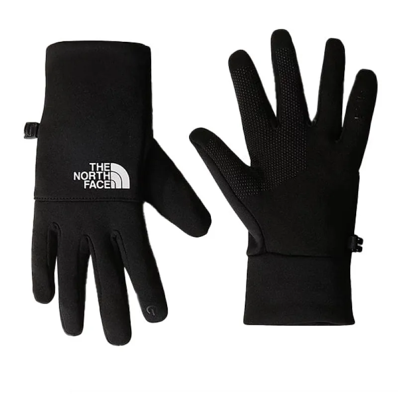 The North Face E Tip Recycled Glove TNF Black White sold by Kong