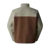 The North Face Yumiori 1/4 Zip Smokey Brown Clay Grey sold by Kong