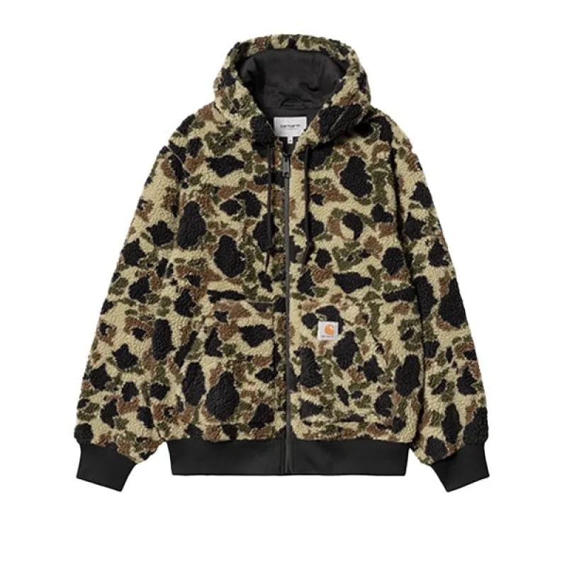 Carhartt WIP OG Active Liner Camo Duck Jacquard Green sold by Kong