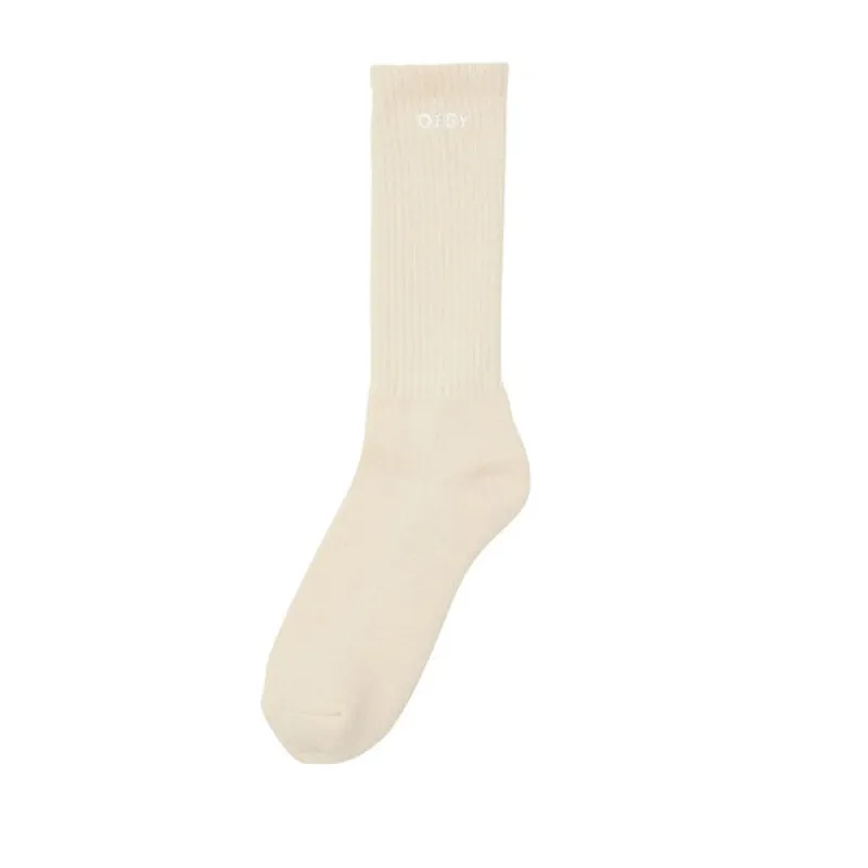 Obey Bold Socks Unbleached sold by Kong